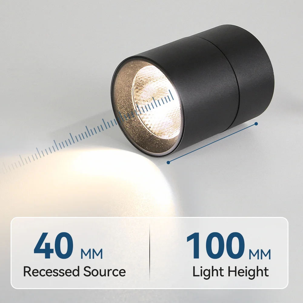 Versatile Foldable Downlight with Adjustable Colors