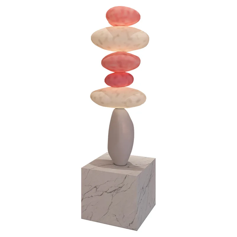 

Creative Home Decor Large 80CM Glowing Statue Indoor Feng Shui Sculpture Creative Home Decor Living Room Accessories