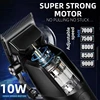 58981-4fb3d1.jpg Kemei KM-1858 10W Barber Professional Electric Hair Clipper DLC Blade Trimmer Cordless USB Charging Rechargeable Hair Clippers