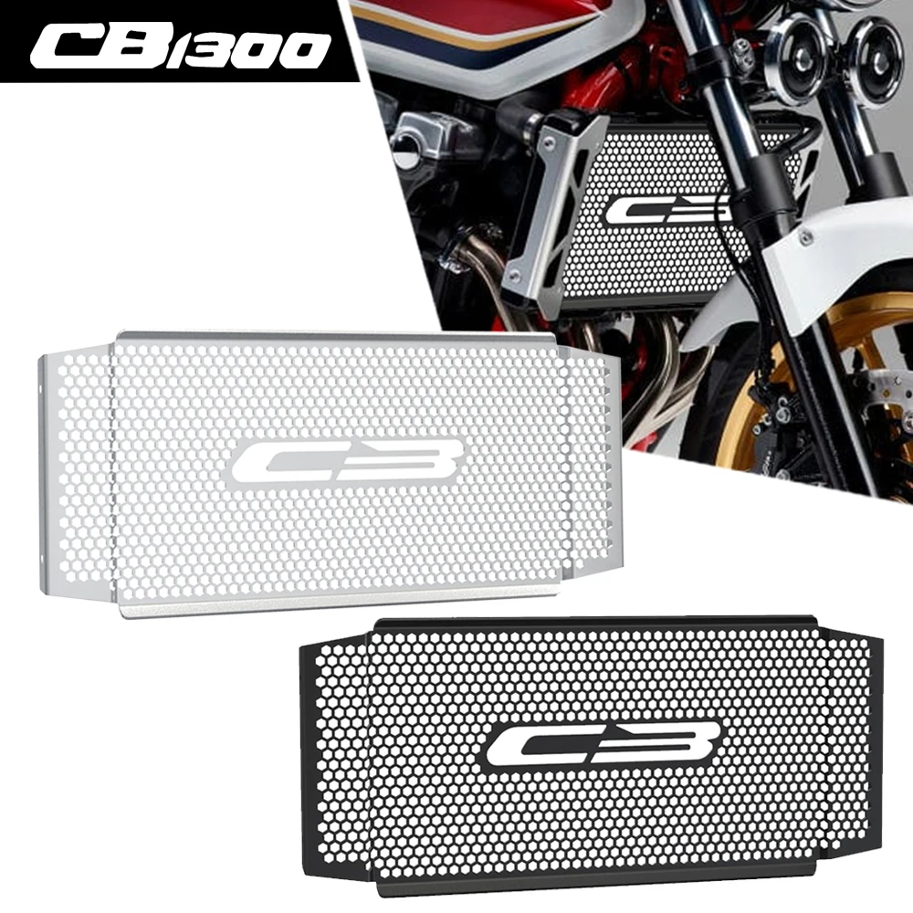 

FOR HONDA CB1300/S CB1300 (SC45) CB 1300 1300S 2003-2024 2023 2022 Motorcycle Radiator Grille Guard Cover Oil Cooler Protector