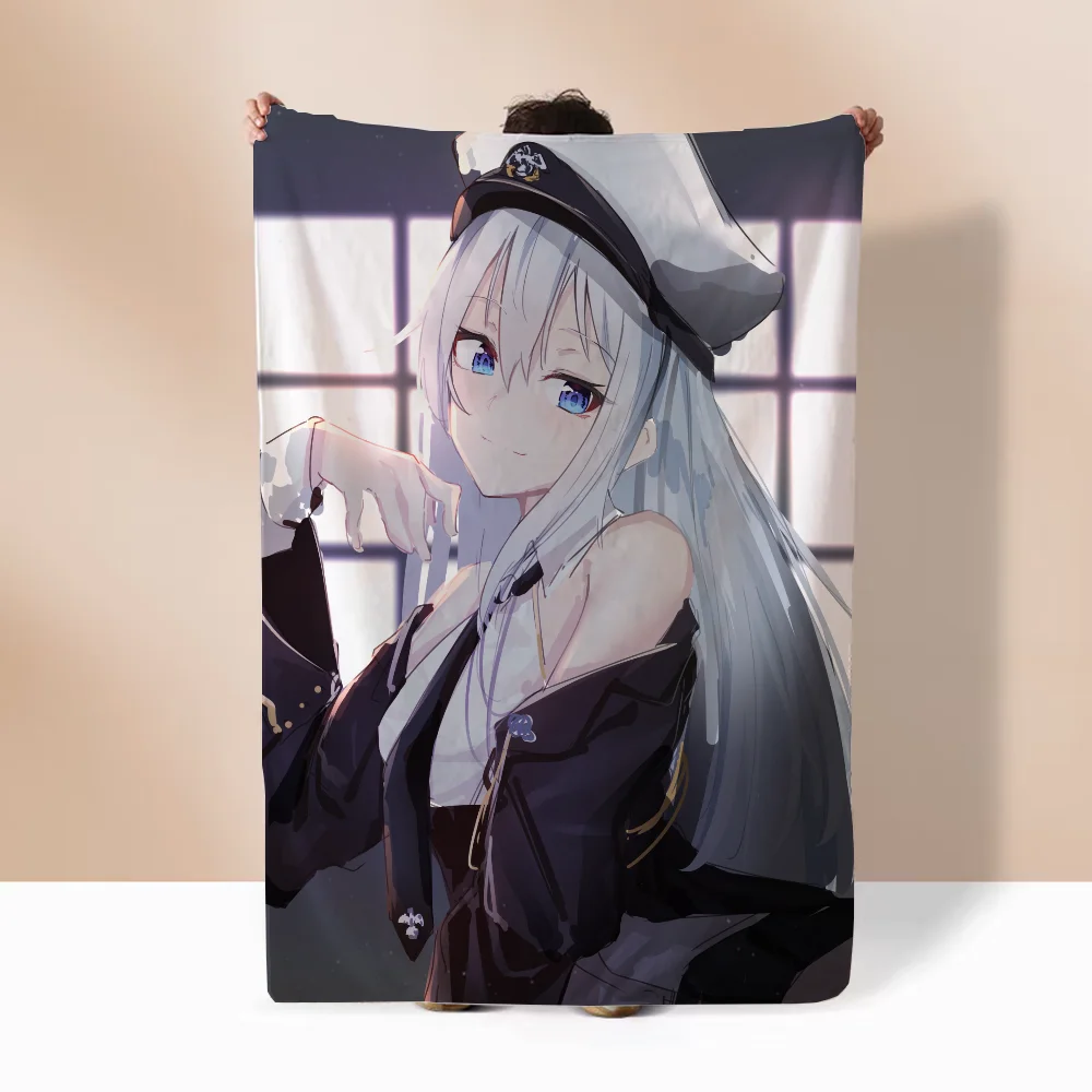Azur Lane Soft Blanket for Sofas Bed Throw Microfiber Bedding Beach Towel Luxury Blankets King Size Knitted Plaid Home Interior 2