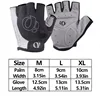 1Pair Gel Half Finger MTB Road Bike Gloves Anti-Slip Anti-Sweat Shockproof Cycling Bicycle Gloves for Left-Right Hand 4