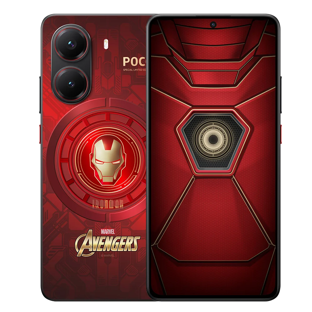 POCO X7 Pro 5G edycja Iron Man czerwona wersja europejska 12