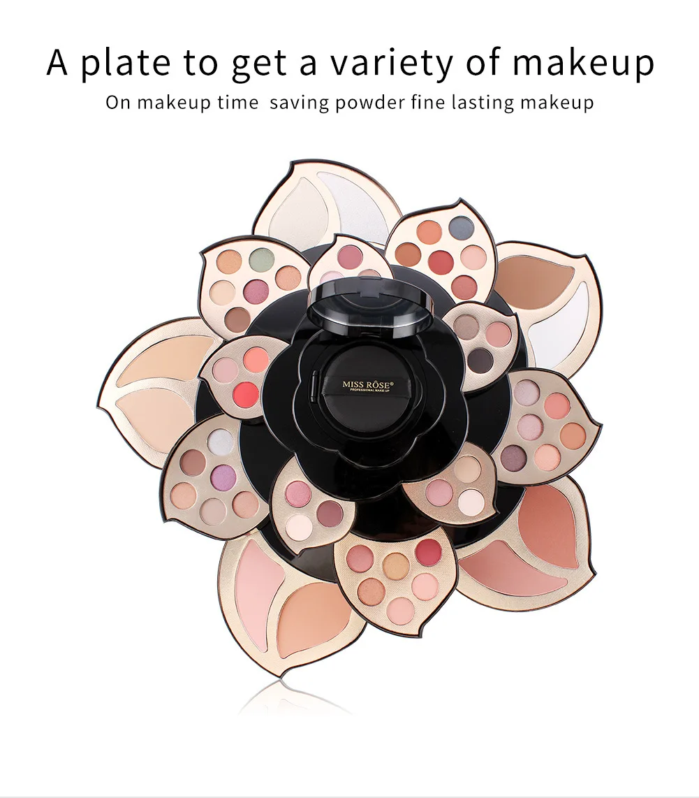 MISS ROSE All in One Makeup Kit for Women Full Kit Set Make Up Sets Eyebrow Eyeliner Eyeshadow Brushe Multi-Purposes Kits Box 3