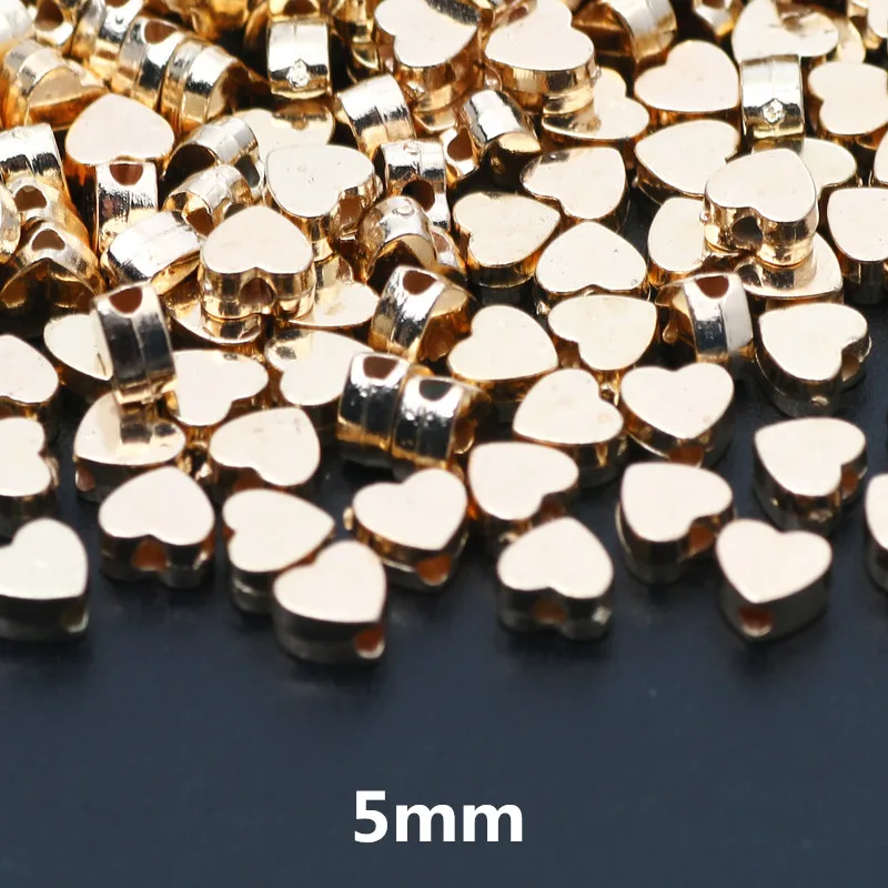 Versatile CCB Charm Spacer Beads - 100pcs Flat Round