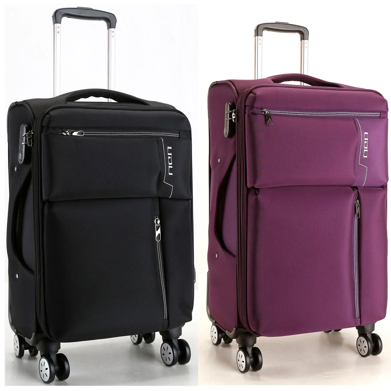 20&quot22&quot24&quot26&quot28&quotTravel Soft Fabric Suitcase On Wheels Oxford Cloth Rolling Luggage Boarding Case For Men Women Free Shipping |