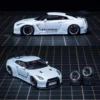 Microkiom 11.2mm 1/64 Car Model GT Series Modified wheel belt Metal shaft injection wheel Disc brake  (larger size) 2
