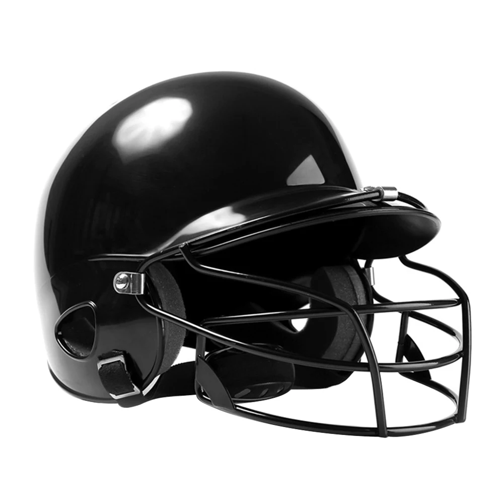 

Boys Girls Baseball Helmet Face Cover Portable ABS Shell Sporting Goods Universal Supportive Faceguard Breathable Comfortable
