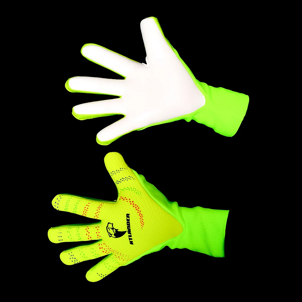 Professionelle Fußball-Torwarthandschuhe, Latex, verdickter Schutz, Erwachsene, Kinder, Torwart, Kinder, Teenager, Torwart-Fußballhandschuhe – Detail 16