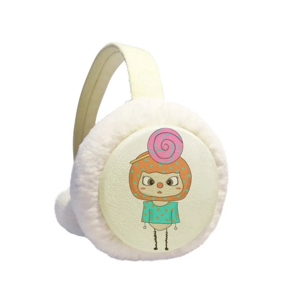 food-candy-sweet-snack-child-delicious-uu-ear-warmer-cable-knit-furry-fleece-earmuff-outdoor