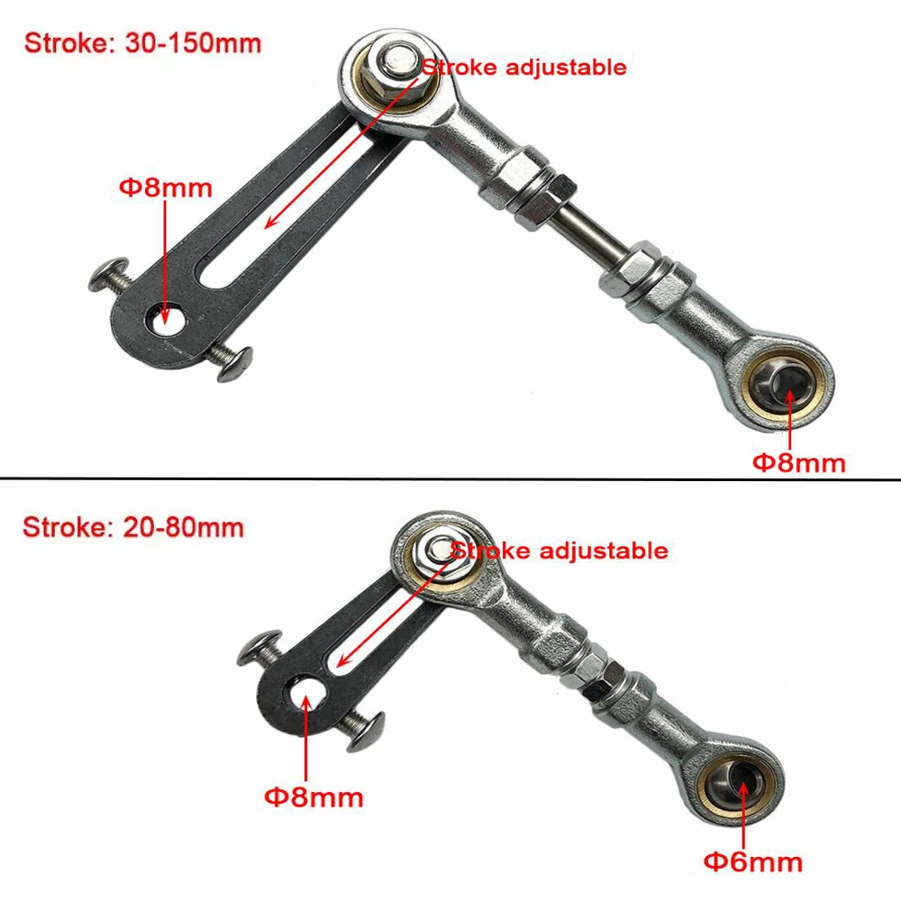 Gear Motor Rocker Reciprocating-Telescopic-Motor-Rocker-Arm-Adjustable-Stroke-DIY-Rocker ...