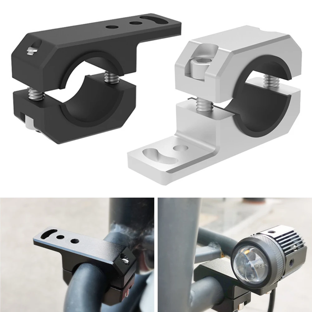NewestMotorcycleLEDHeadlightClampsBracketsTubeClampMountKit