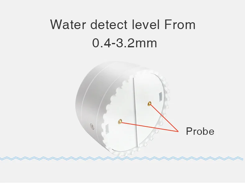 Wifi wasser leck detektor wasser flut sensor intelligentes leben app fern überwachung hochwasser alarm überlauf sicherheit – Detail 2