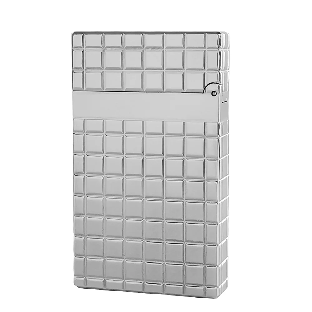 JTD Dunant Lighters Original Lattice Engraved Bright Sound Gas Butane Fashionable Cigar Gadgets Birthday Gift for Father