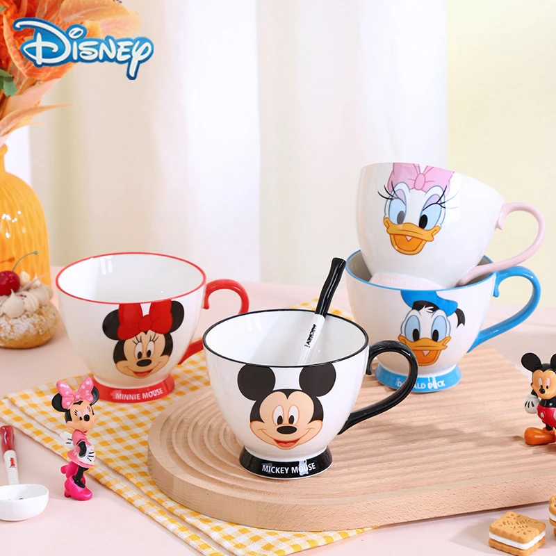 Disney Minnie Breakfast Cup Anime Water Cup 1-Pcs