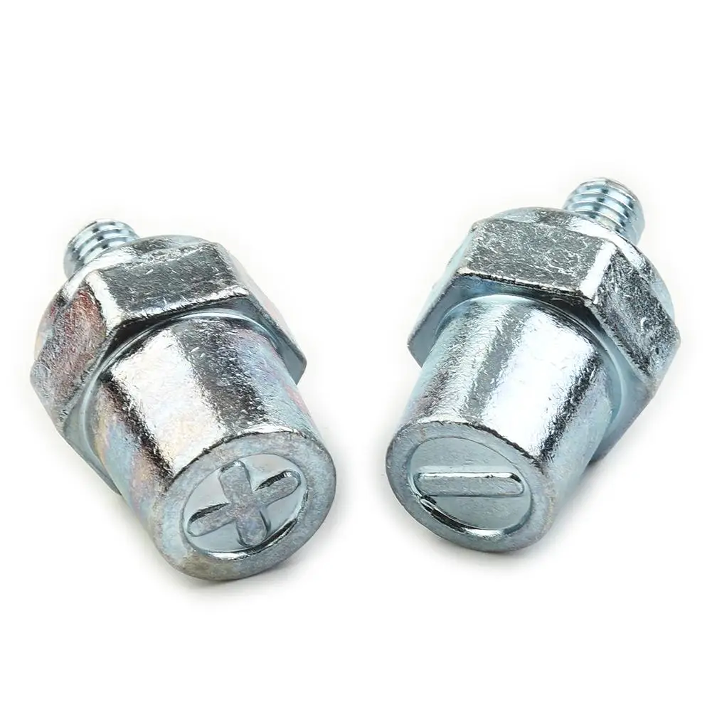 Lot De 3 Paires Connecteurs Bornes Batterie M8 - Positif Et Négatif, En Zinc, Pour Extension Ou Charge Voiture, Bateau - 3