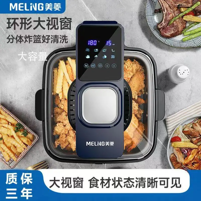 10L Smart air fryers 360 degree deep fryer Home appliances Automatic Air fryer oven two in one Low fat oil free airfryer 220V 4