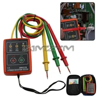 3 Phase Tester Digital Phase Indicator Detector Phase Sequence Meter Voltage Tester Tools 60V~600V AC SM852B 1