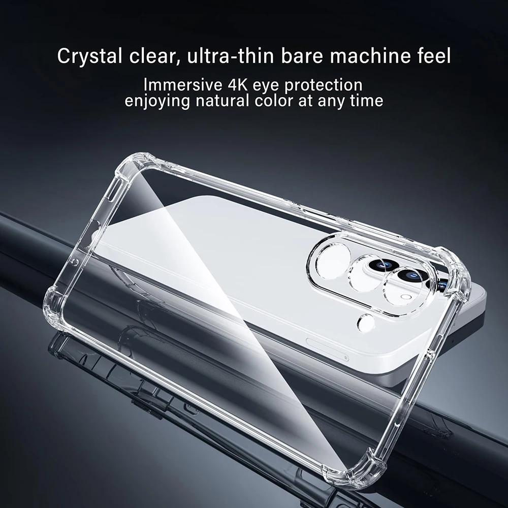Shockproof Clear Silicone Ultra-Thin Phone Case