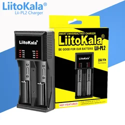 LiitoKala Lii-PL2 LED 3.7V/1.2V NiMH 18650 18350 18500 21700 20700 26650 Recharge Lithium Battery Charger