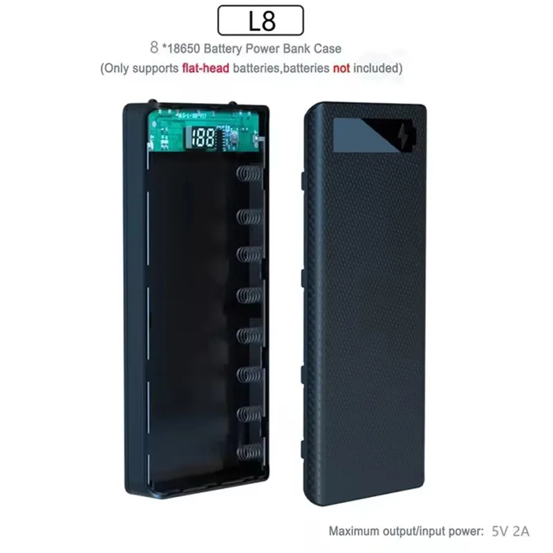8 Slot Black