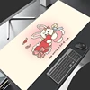 Mouse Pad XL Lockedge Large Gaming Accessories Computer Gamer Keyboard Pad Bunny Rabbit Mouse Mat Desk XXL Mousepad For gift 6