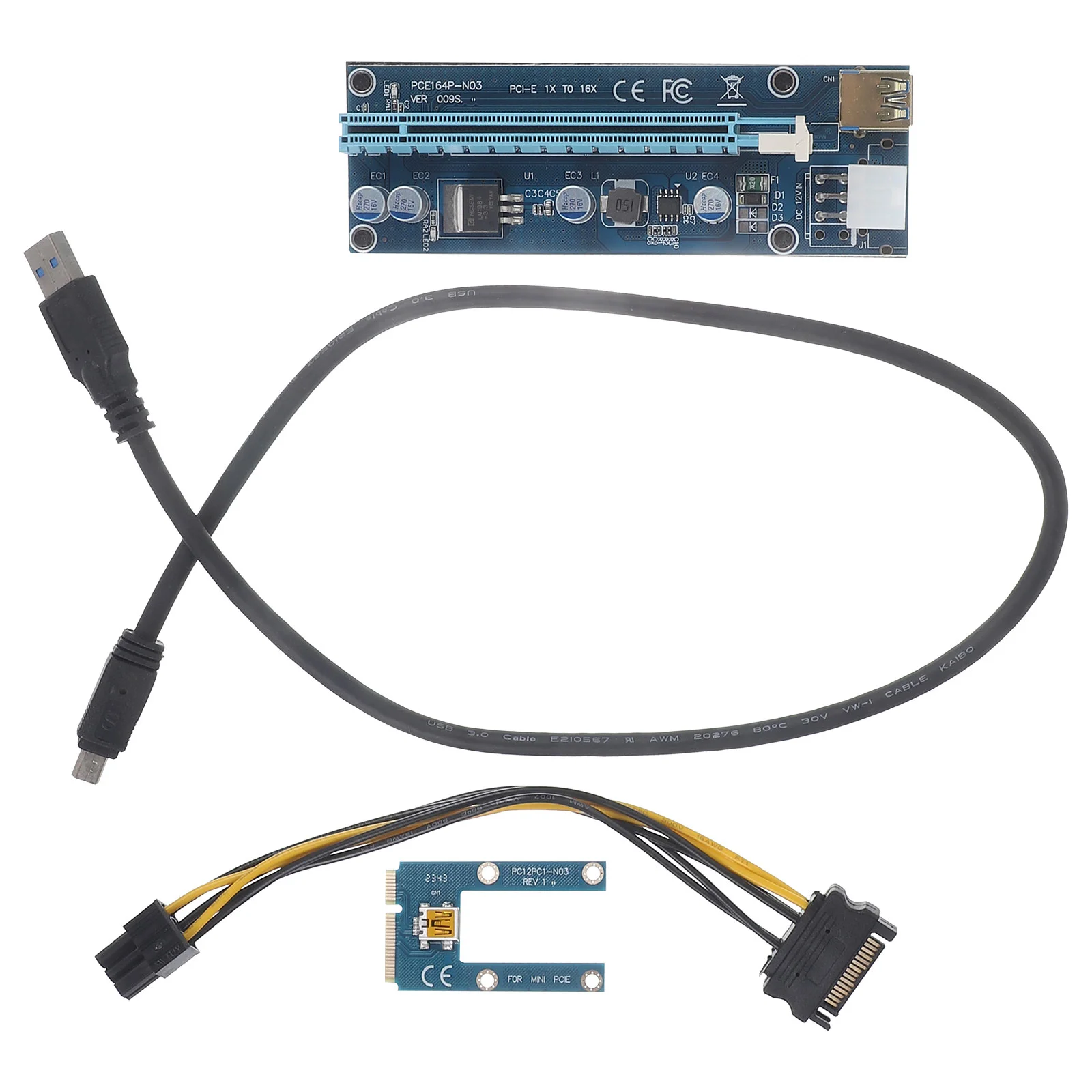 

Laptop Computer External Graphics Card Pcie Mining Cards Cable Gpu for Express Extension Office