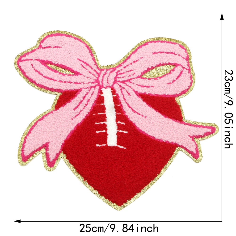 1 STÜCK Großes Valentinstagsgeschenk zum Aufbügeln, Herzen, Mama, bestickter Aufnäher, Reparaturapplikation, DIY-Handwerk für Kleidung, Jacke – Detail 7