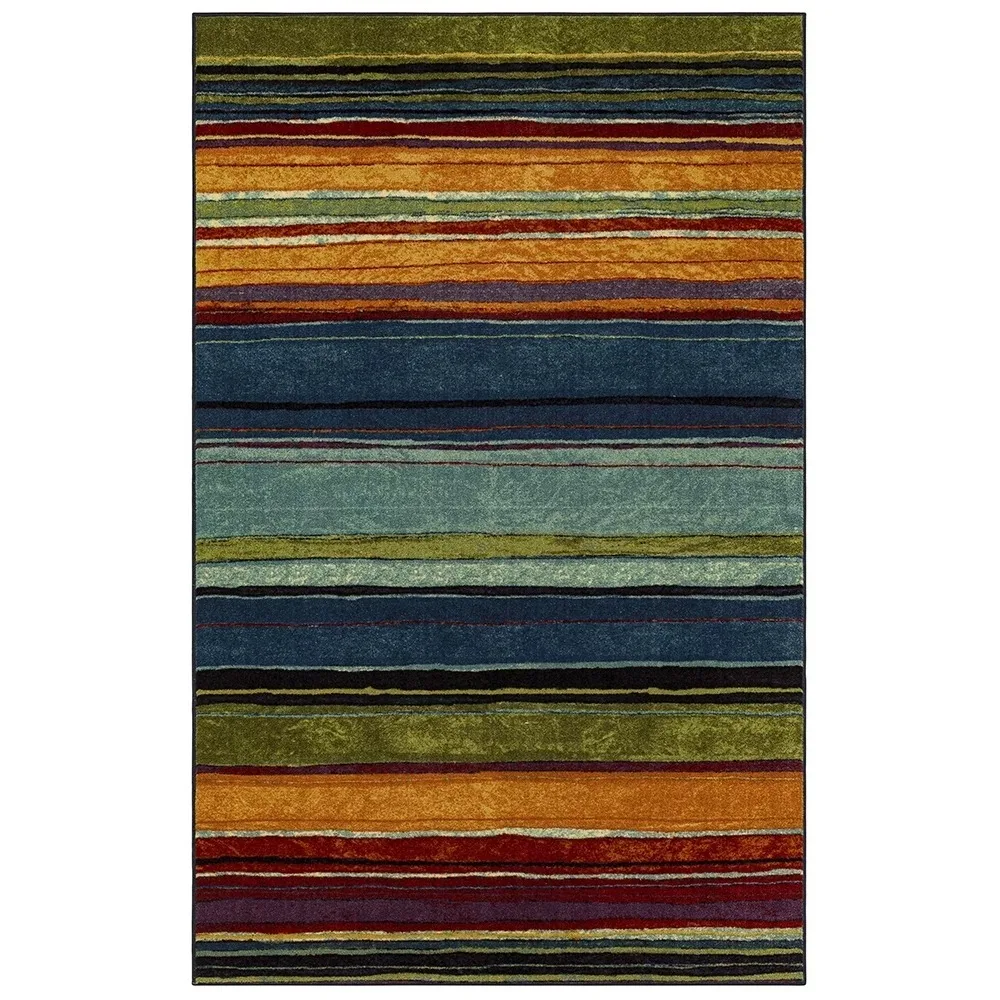 

Multi-color Gaming Mohawk Home Printed Rainbow Area Rug Room Decoration 5' X 8' Kawaii Bedrooom Carpet for Bedroom Coffee Mesas