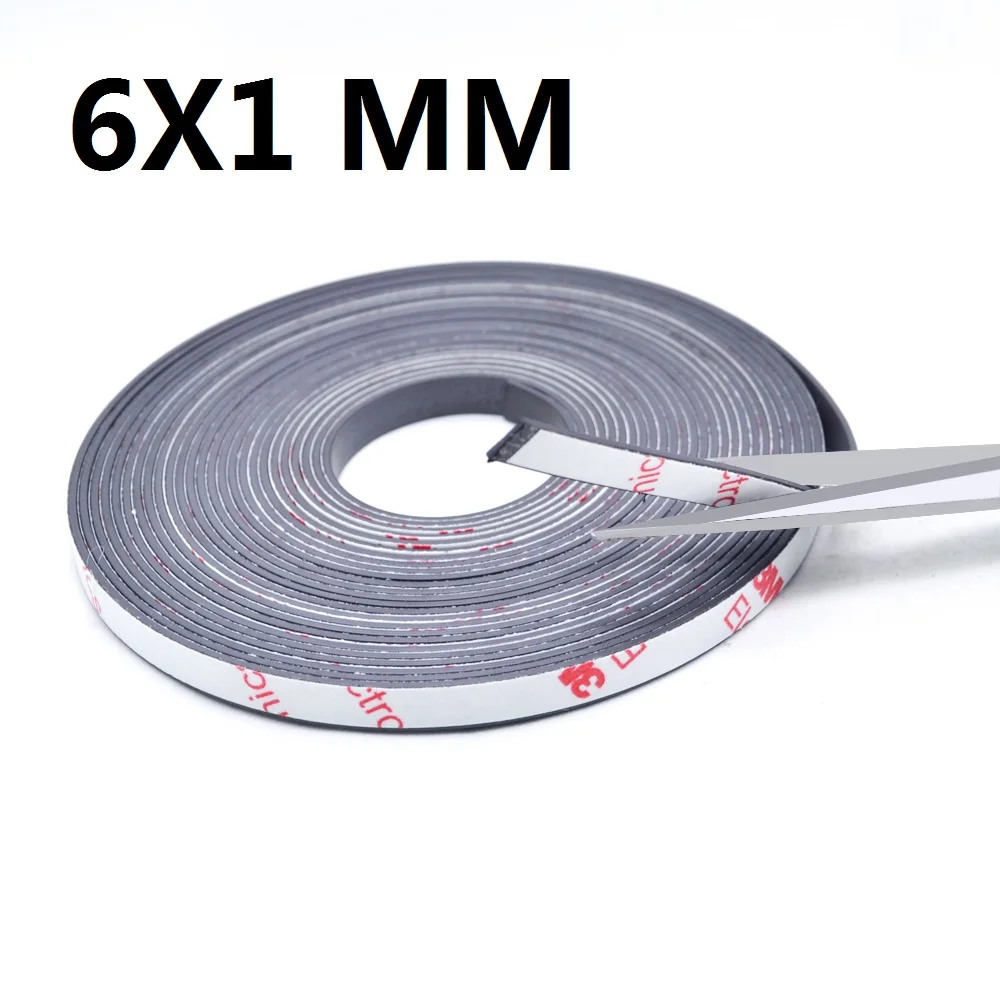 New PRODUCT Strong Flexible Magnet Strip Self Adhesive Magnetic Tape Rubber  Magnet Tape Lenght 39.37inch / 0.5meter - 10meter - AliExpress