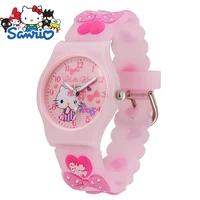 Sanrio Hello Kitty Kuromi mélodie montre pour enfants montre d'étudiant mignonne adaptée aux cadeaux d'anniversaire pour garçons et filles 1
