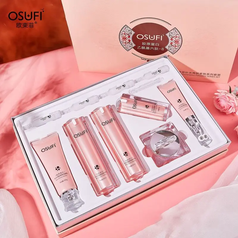 OSUFI Rose Petal Water Toner Facial Skin Care Moisturizing Hydrating  Firming Skin Toner Eliquid Essence Face