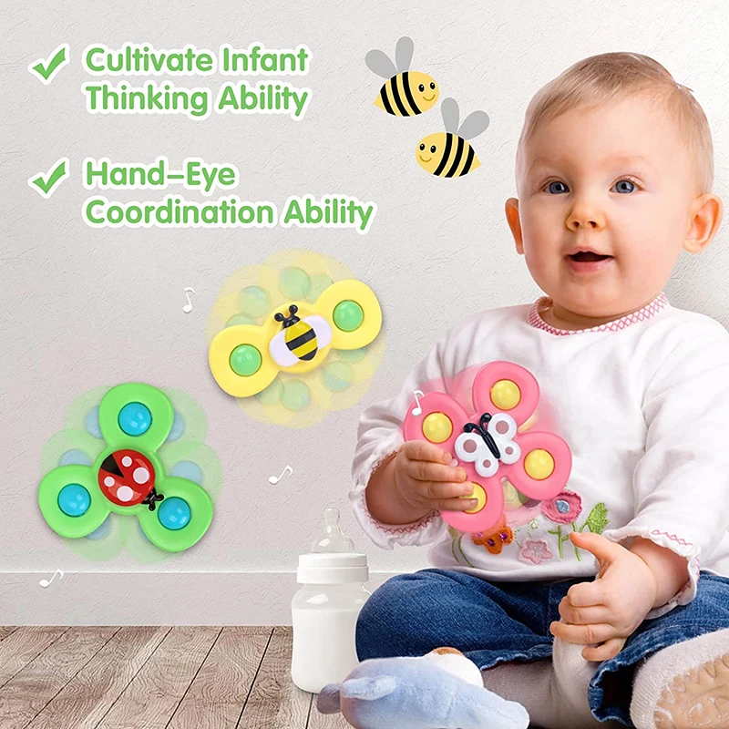 HAND SPINNER BRIGHT FIDGET SPINNING TOP GAME EDUCATIONAL TOY CHILD ADULT  BEARING