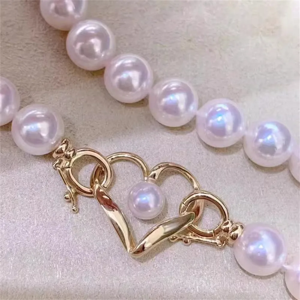 

Цепочка из серебра 925 пробы с натуральным жемчугом, K230