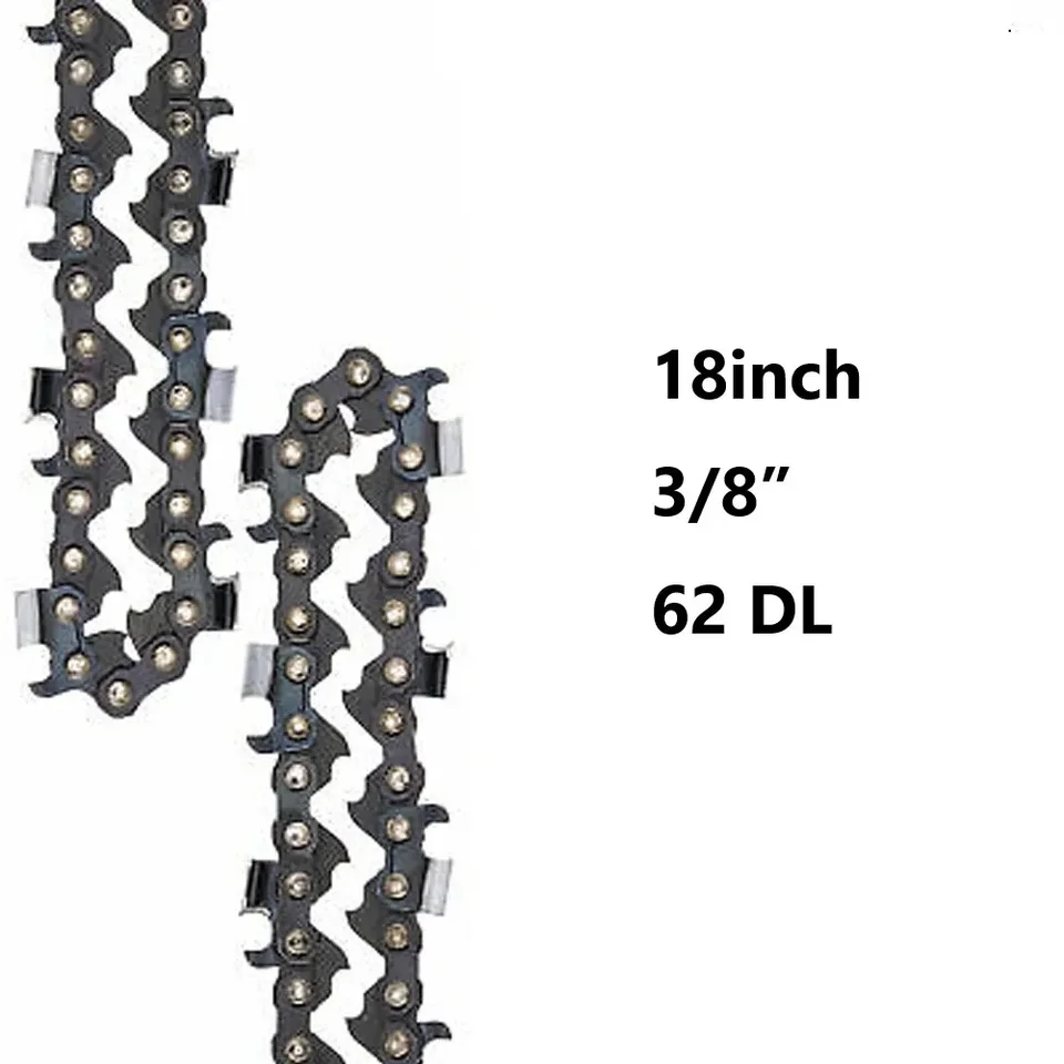 Sägekette 18 Zoll (45,7 Cm) - 0,325 Zoll Teilung, 0,058 Zoll Stärke, 72 Treibglieder, Für Kettensägen