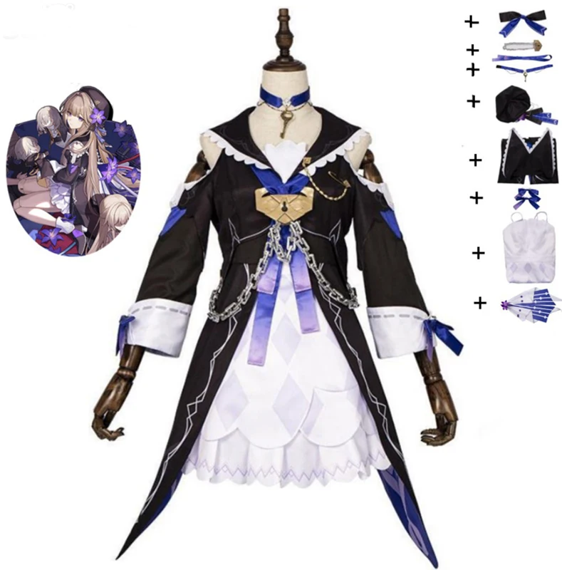 

Honkai: Star Rail Cosplay Herta Comic Show Clothes Full Set of Animation Game Clothing Cosplay