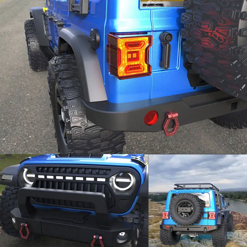 CK 모델 CK5811 1/7 스케일 RC 오프로드 트럭 RC 전동 락 크롤러 차동 잠금 장치 분리형 2단 변속 브러시리스/브러시드 모터