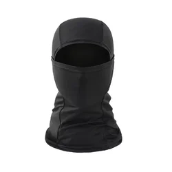 Unisex Camouflage Full Face Balaclava Mask (Black)