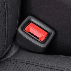 Enhanced Car Seat Belt Protector - EVA Anti - Scratch Cover (Black)
