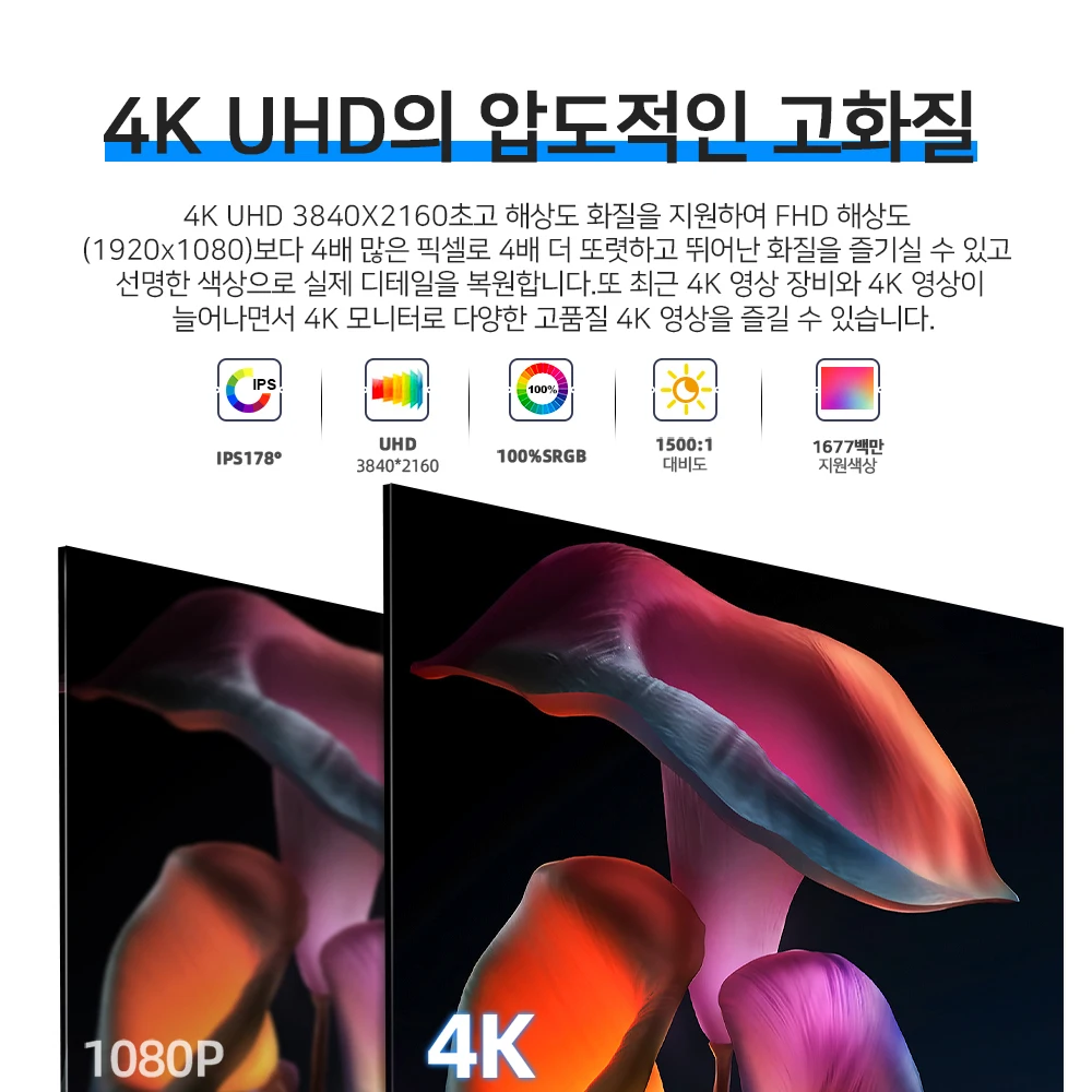 ޴ IPS ũ , 13.3 ġ, 4K 3840*2160 100%SRGB 16:9, Type-C HDMI  ̹ , PS5/Xbox ġ ƮϿ