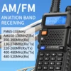 Baofeng M-5R Walkie Talkie AM FM Six-Band 3800mAh Wireless Copy Frequency Type-c Long Range Commutator Ham UV-5R Two Way Radio 4