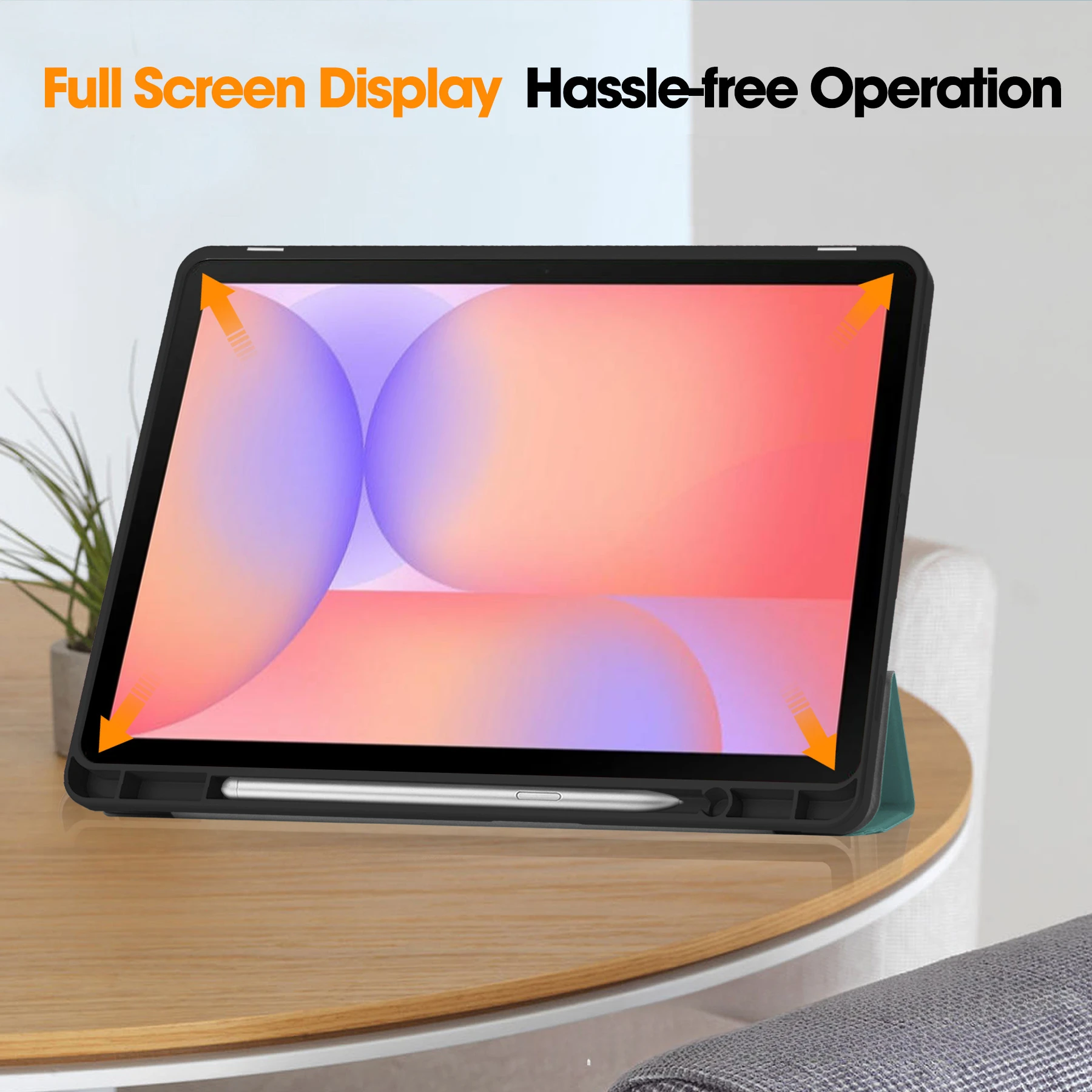 Für Galaxy Tab S10 Lite / S10 FE / S9 FE / S 9 11-Zoll Tablet-Hülle X400 TPU mit Stifthalter – Detail 15