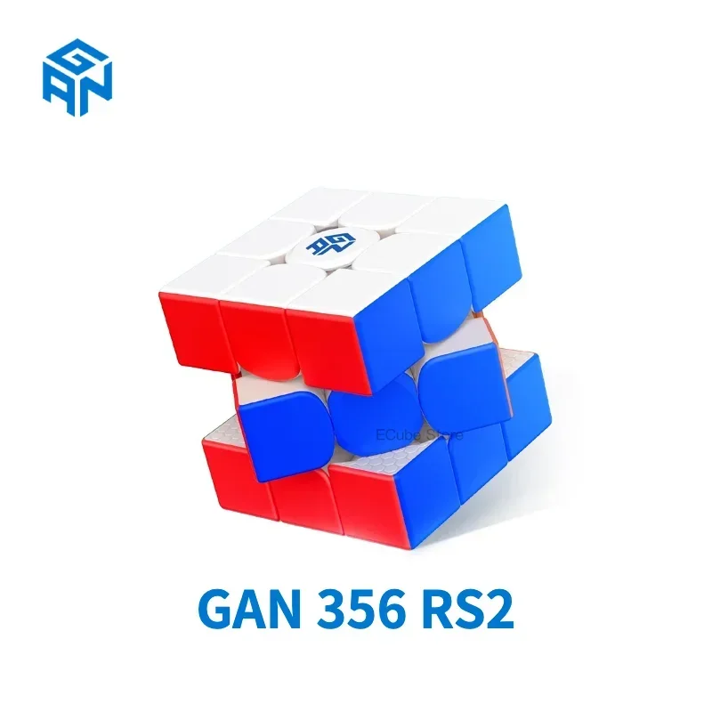 

NEW!!![ECube] Gan356 RS 2 3x3x3 Cube Gans 356RS_v2.0 Magic Cube Professional GAN 356 RS 3x3 Speed Twist Educational Toys