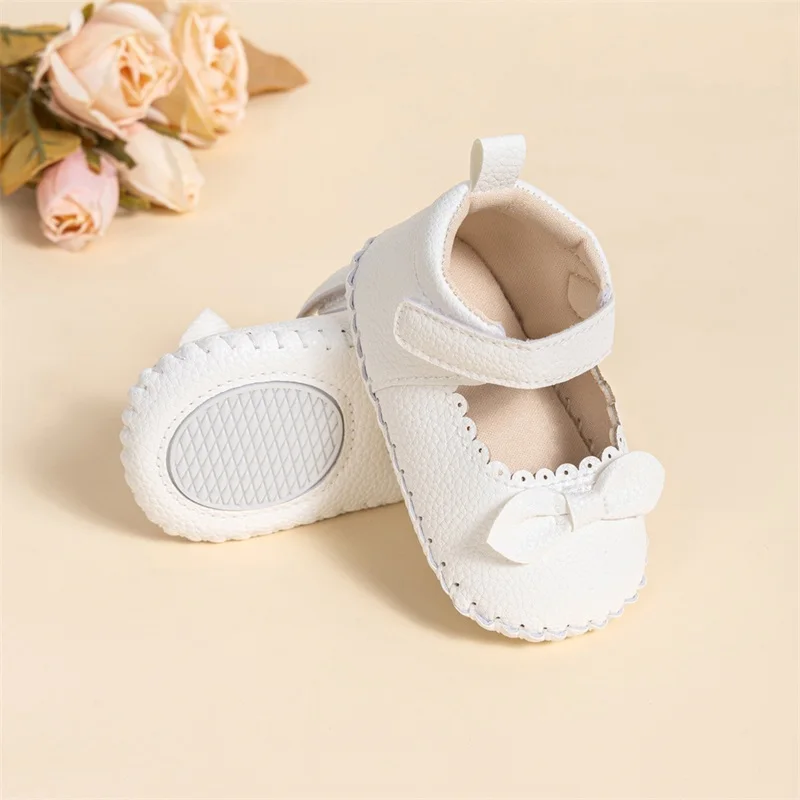 Adorable Baby Girls Mary Jane Shoes with Bow