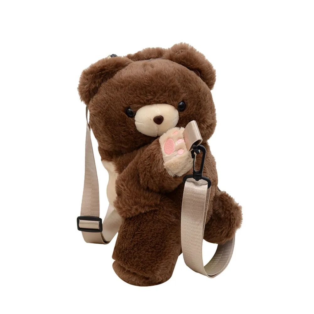 Fashion Penguin Panda Shoulder Bag Sheep Bear Large Capacity Doll Crossbody Bag Cute Comfortable Shopping Bag Women 3