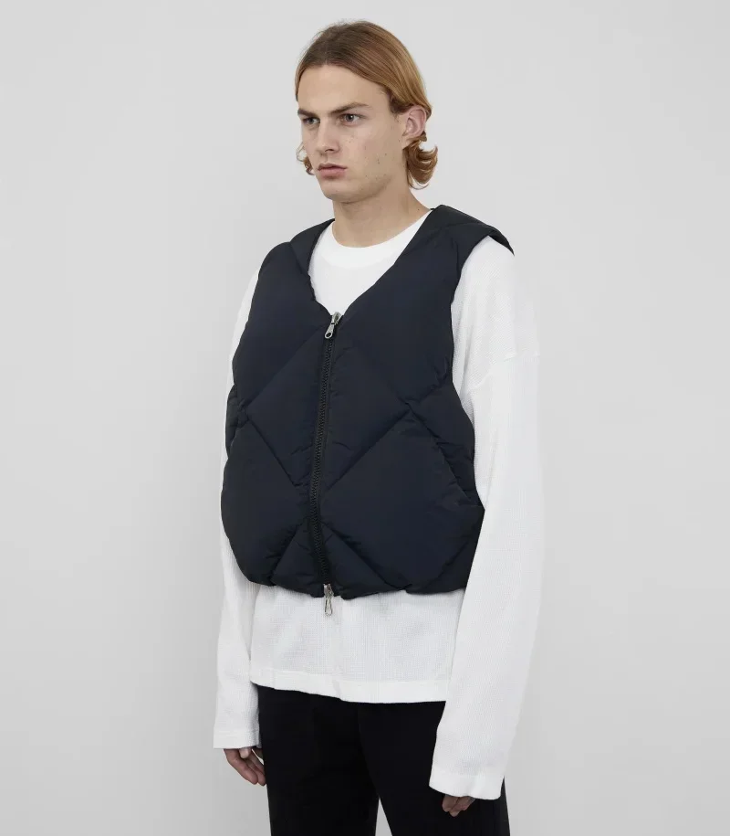 2024ss Cole Buxton Cotton Vest Jackets for Men Women 1:1 Top Quality Diamond Checkered Oversized Vest Jackets