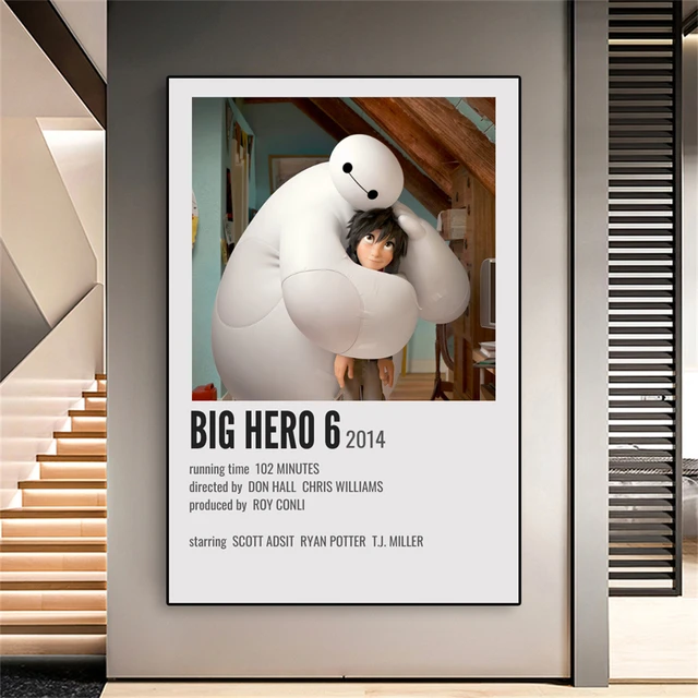 Big Hero 6 Disney Movie Poster