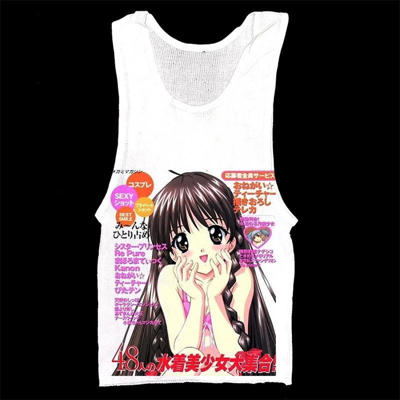 Trendy Y2K Women's Punk Crop Top - Sleeveless