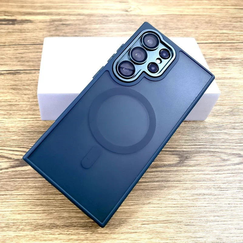 Luxury Magnetic Translucent Matte Case with Magsafe Wireless Charging Compatibility