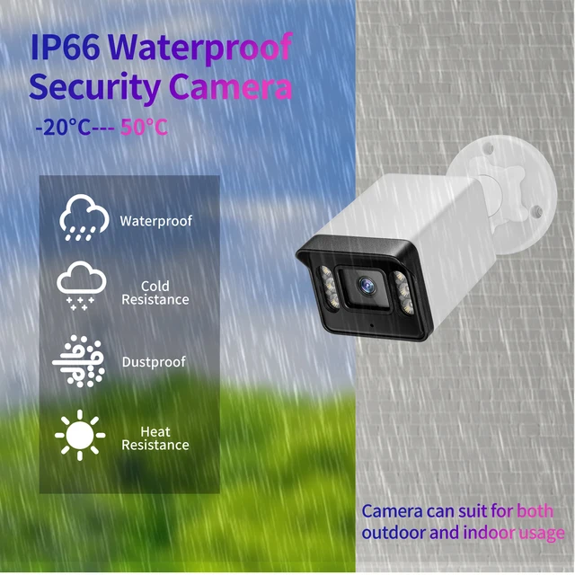 Gadinan 8MP 4K POE IP Camera System Two Way Audio 8MP 16CH NVR Kit Outdoor Smart Security AI Face Detect Video Surveillance Kit - Image 5